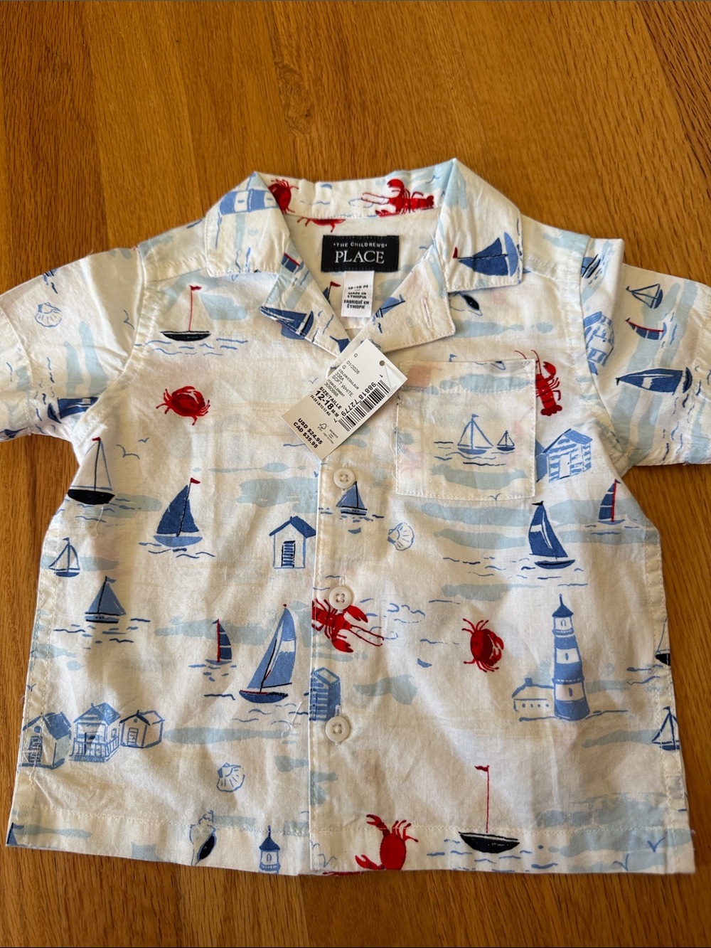 The Children’s Place Shirt Size 12-18 Months